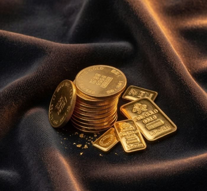 Gold coins